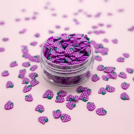 Miniature Polymer Clay Grapes (10pcs)