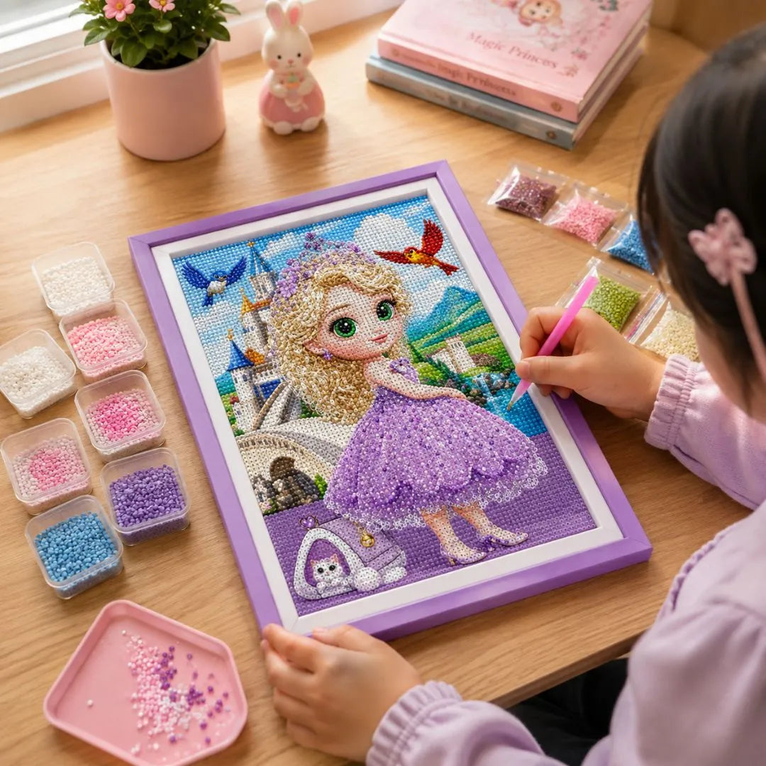Princess Dream Fairy Diamond Painting Kit (1Pc)