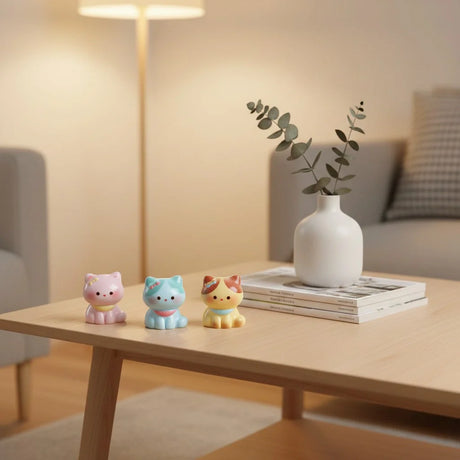 Miniature Resin Kitten Animal Assorted (1pc)