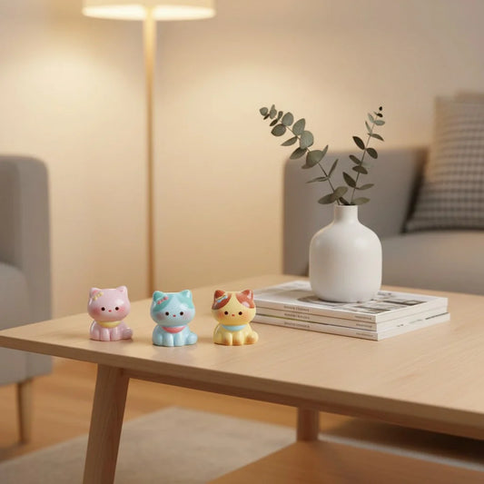 Miniature Resin Kitten Animal Assorted (1pc)