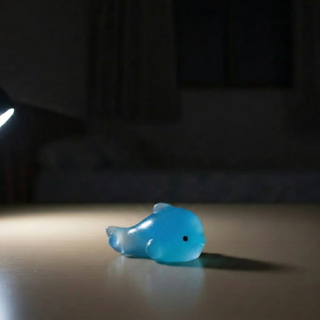Miniature Glow Dolphin Assorted (1pc)