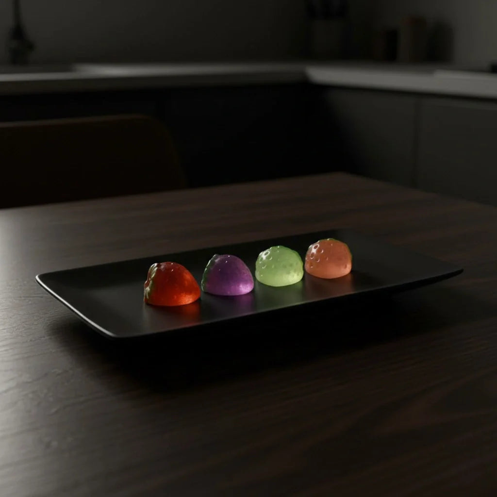Miniature Glow Strawberries Assorted (1pc)