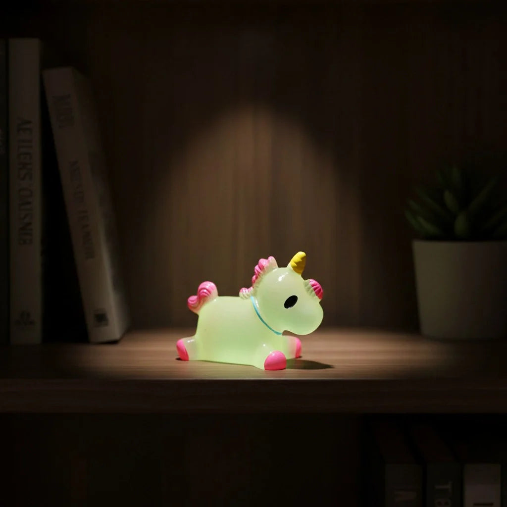 Miniature Glow Unicorn Horse Assorted (1pc)