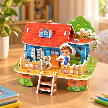 Little Sunshine House Cottage 3D puzzle (1Pc)