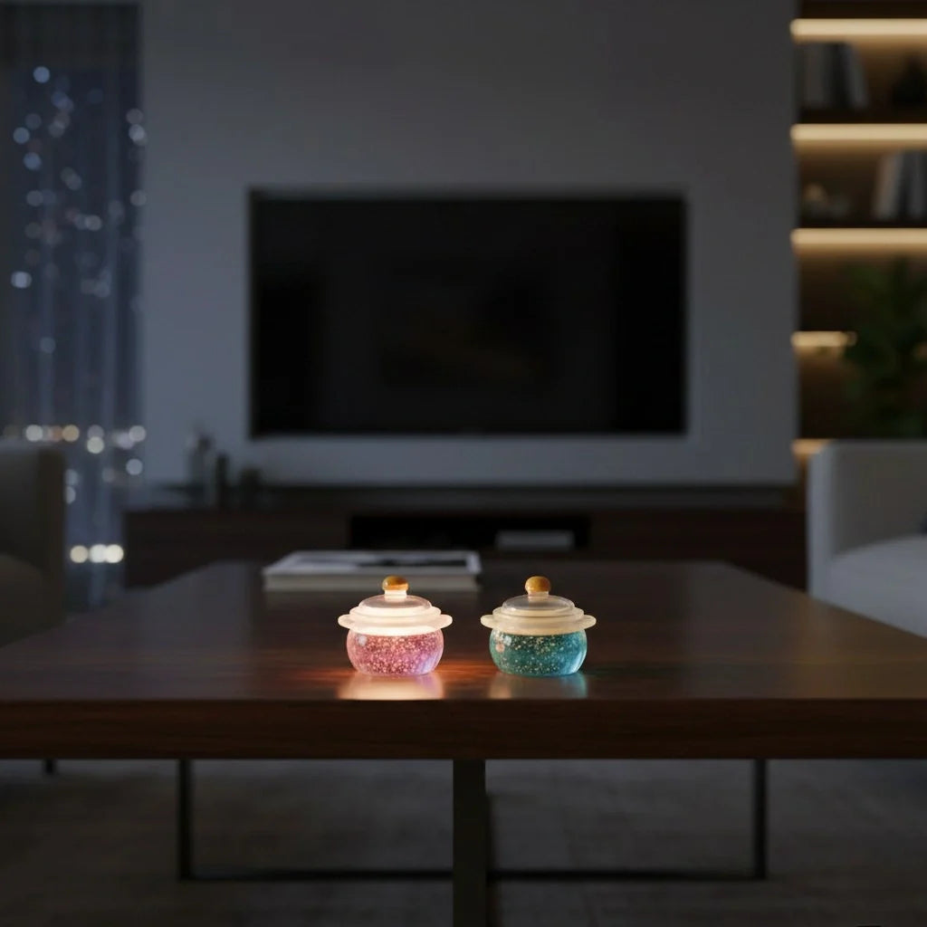 Miniature Glow Storage Jar Assorted (1pc)