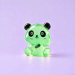 Miniature Glow Panda Assorted (1pc) displayed on a light purple background