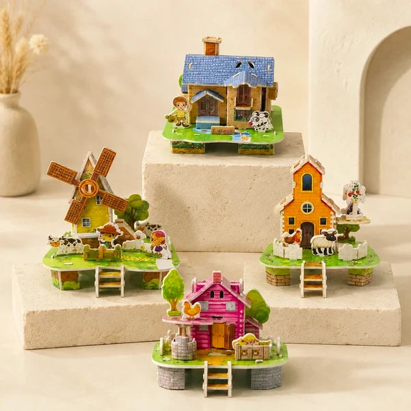 Tiny Countryside Tales Collection (4Pcs in 1 set)