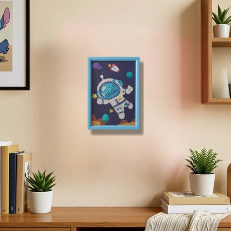 Space Explorer Astronaut Diamond Painting Kit (1Pc)