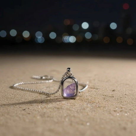 Miniature Glow Conch Shell Assorted (1pc)
