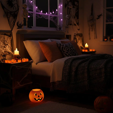 Miniature Glow Pumpkin Assorted (1pc)