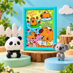 Kawaii Capybara & Cozy Wildlife Pals (3 in 1 set)