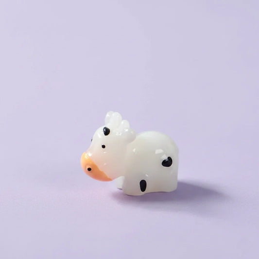 Miniature Cow Assorted (1pc) on white background.