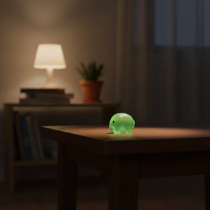 Miniature Glow Elephant Assorted (1pc)