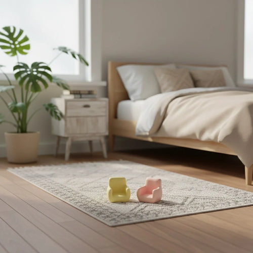 Miniature Sofa/ Mini Sofa (1pc) on the floor of the bedroom.