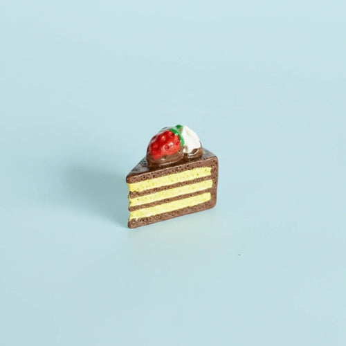 Miniature Dollhouse Pastry (1pc) on the blue background.