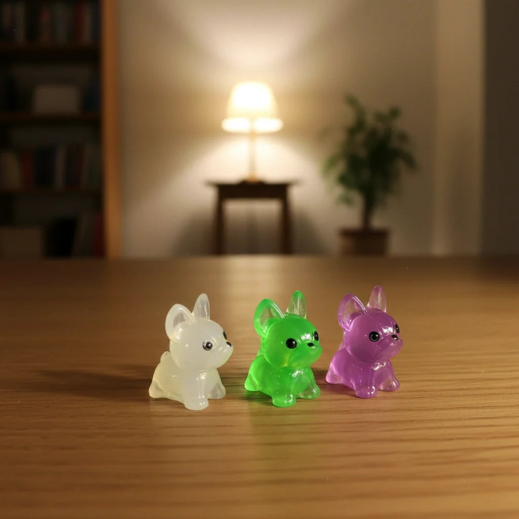 Miniature Glow Mini Dogs Assorted (1pc)