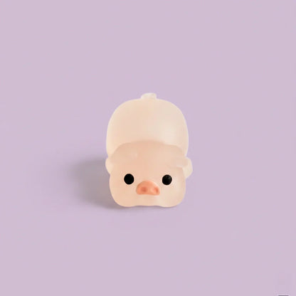 Miniature Glow Pink Yoga Pig Assorted (1pc)