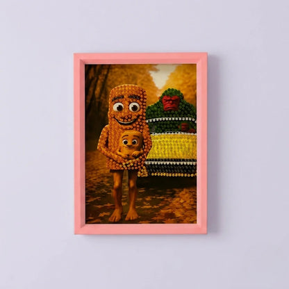 Forest Road Monster Ride Diamond Painting Kit (1Pc)