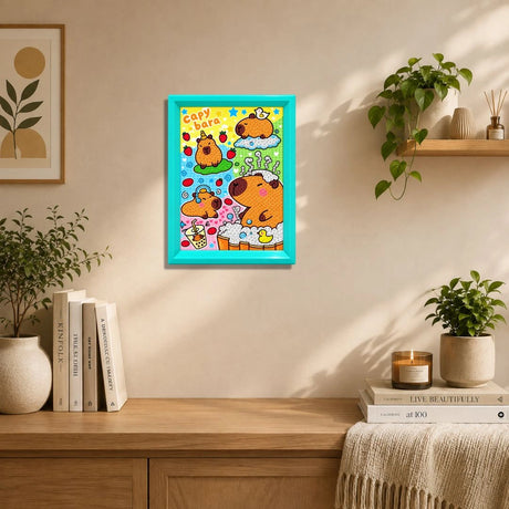 Kawaii Capybara Diamond Painting Kit (1Pc