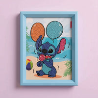 Balloon Buddy Stitch Diamond Painting Kit (1Pc)