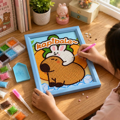 Kawaii Cow Diamond Painting Kit (1Pc)