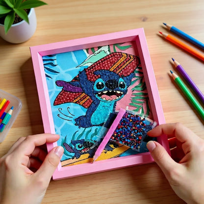 Surfboard Stitch Diamond Painting Kit (1Pc)