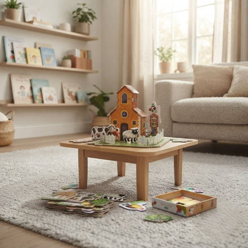 Mini Farm Cottage 3D Puzzle (1Pc)