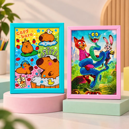 Animals Diamond Art Painting Starter Pack (2 in 1 set)