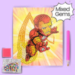Armoured Hero Diamond Painting Kit Assorted Gems (1pc)