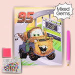 Brown Truck Diamond Painting Kit Assorted Gems (1pc)