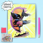Clawed Hero Diamond Painting Kit Assorted Gems (1pc)