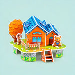 Cozy Forest Cabin 3D puzzle (1Pc)