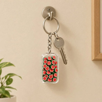 Miniature Polymer Clay Full Watermelon Slice (10pcs)