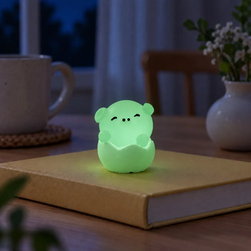 Miniature Glow Eggshell Animal Assorted  (1pc)