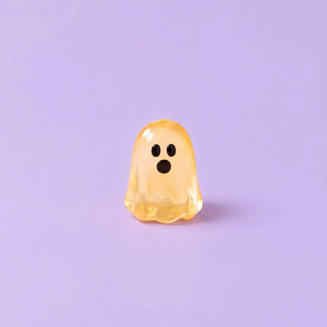 Miniature Glow Ghost Assorted (1pc) displayed on a purple background