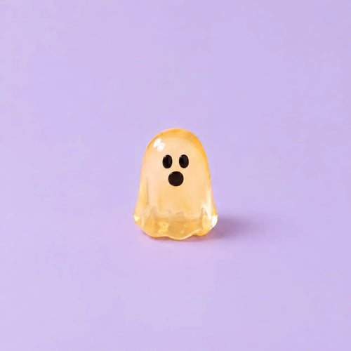 Miniature Glow Ghost Assorted (1pc) displayed on a purple background