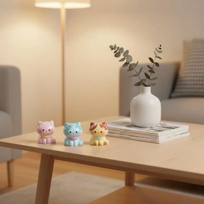 Miniature Resin Kitten Animal Assorted (1pc)