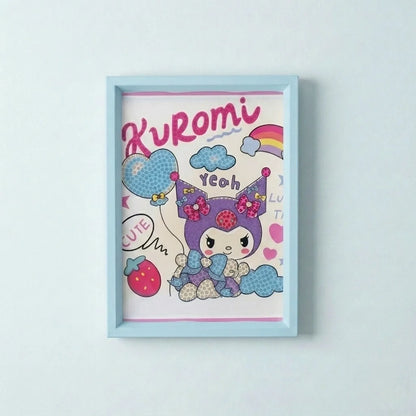 Kuromi Cute Doodle Diamond Painting Kit (1pc)