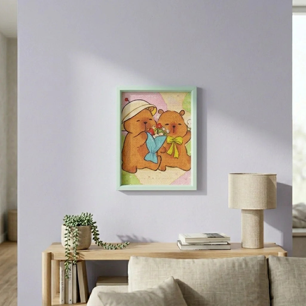 Cute Bear Love Hug Diamond Painting Kit (1pc)