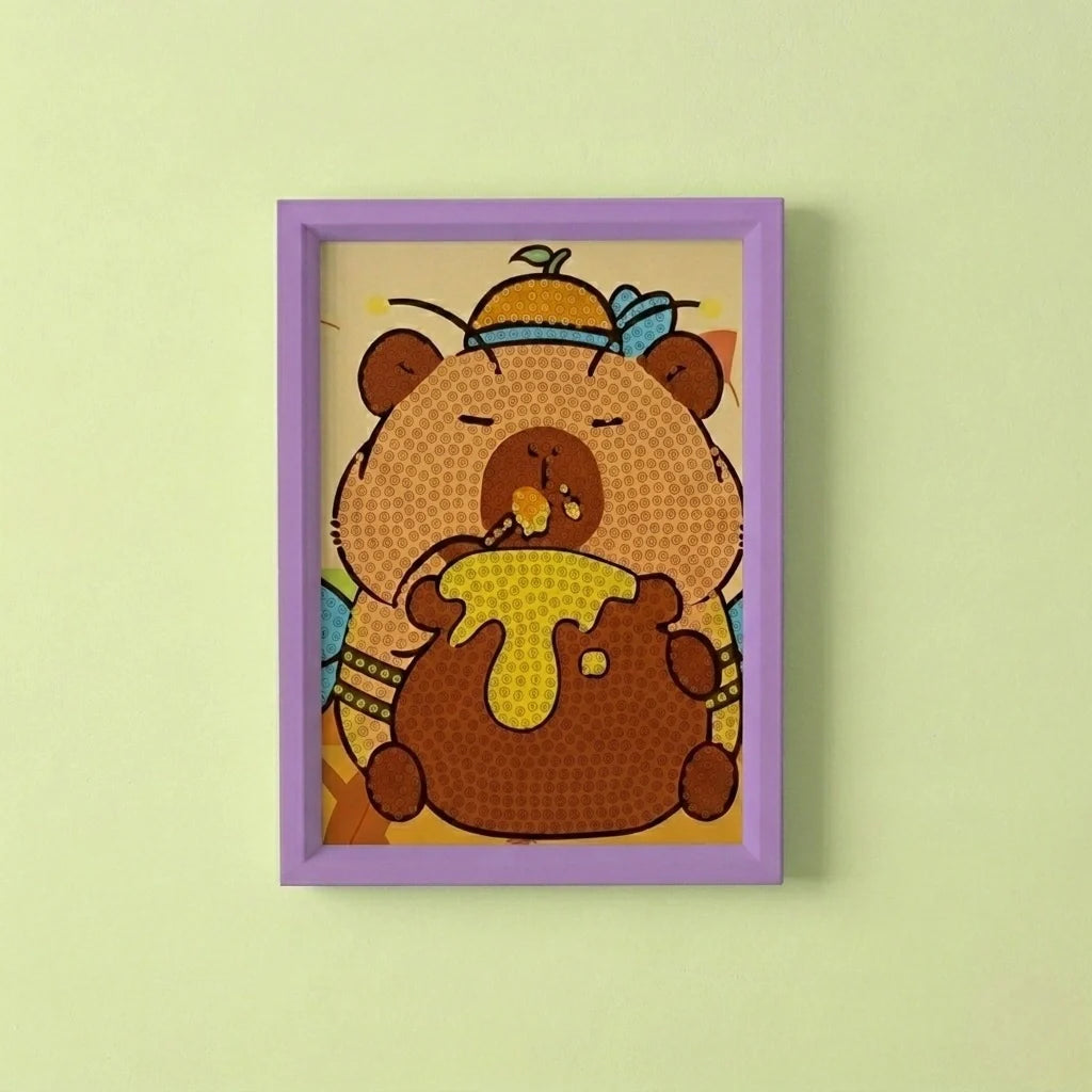 Hungry Bear Diamond Painting Kit (1pc)