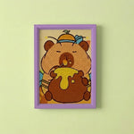 Hungry Bear Diamond Painting Kit (1pc)