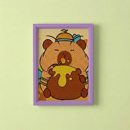 Hungry Bear Diamond Painting Kit (1pc)