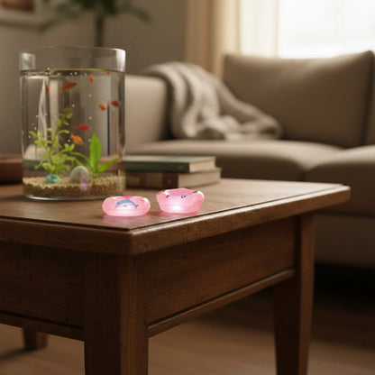 Miniature Glow Floating Swimming Ring Assorted (1pc)