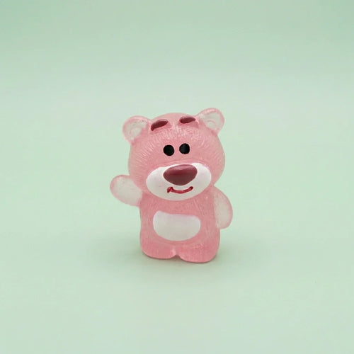 Miniature Glow Pink Bear Assorted (1pc)