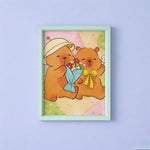 Cute Bear Love Hug Diamond Painting Kit (1pc)