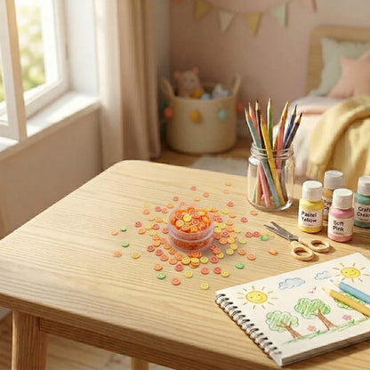 Miniature Resin Orange Slice (10pcs)