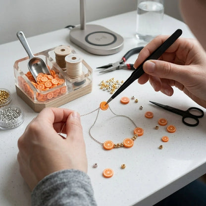Miniature Resin Orange Slice (10pcs)