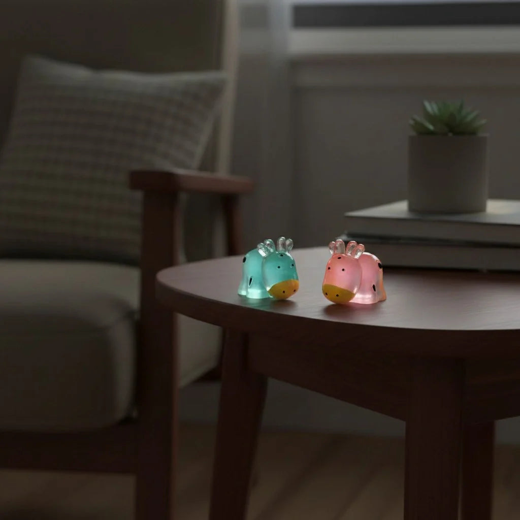 Miniature Glow Cow Assorted (1pc)