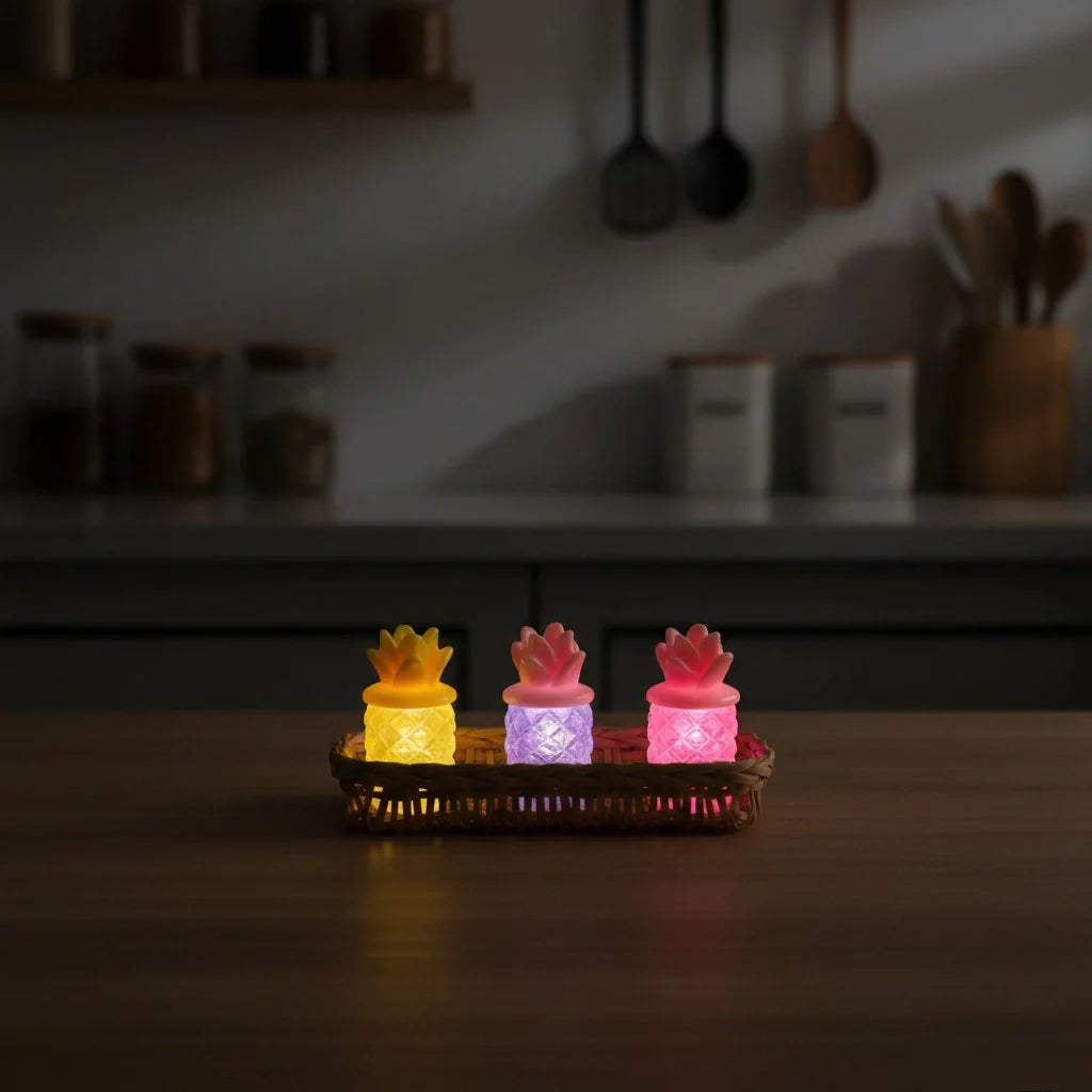 Miniature Glow Pineapple Fruit Assorted (1pc)
