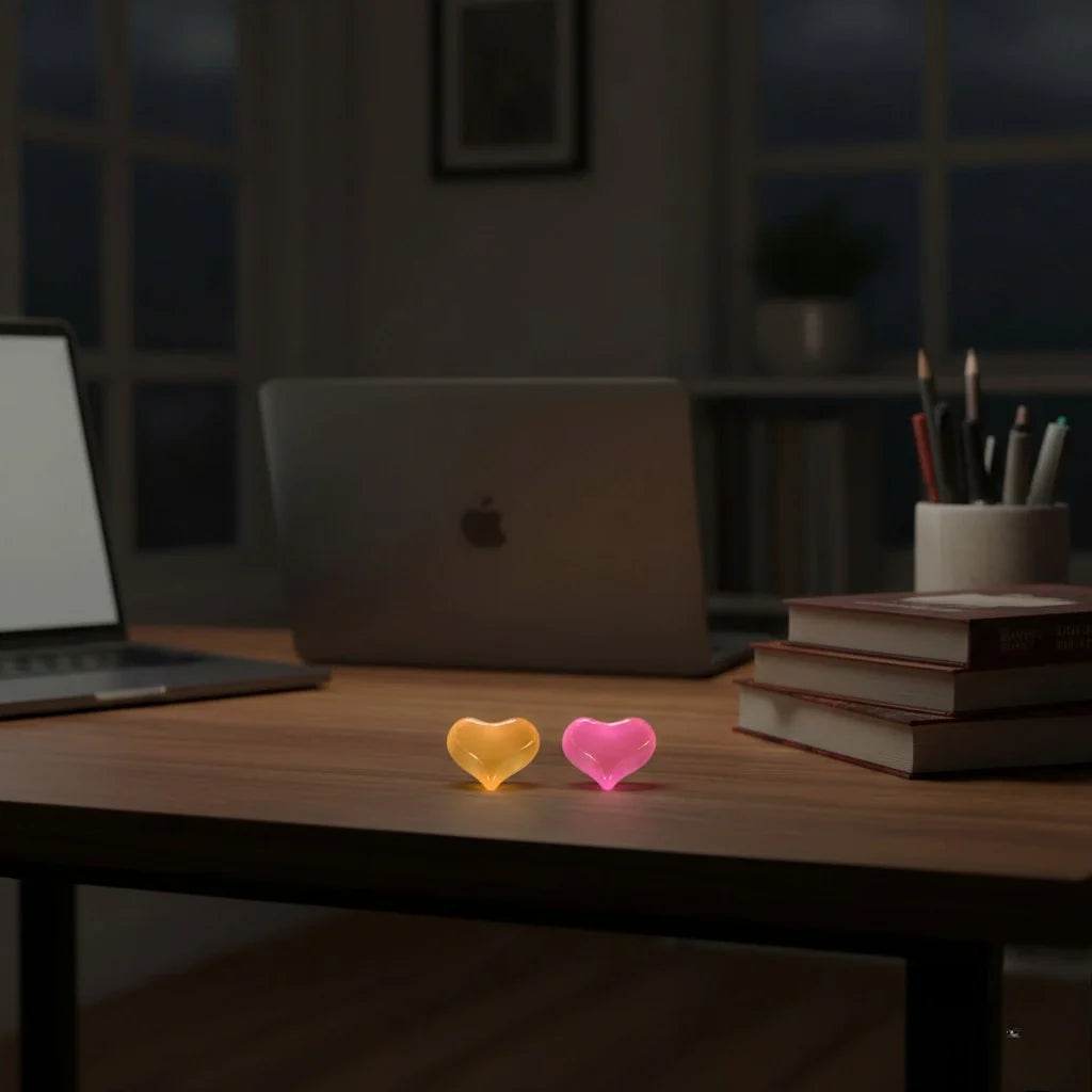 Miniature Glow Little Heart Assorted (1pc)
